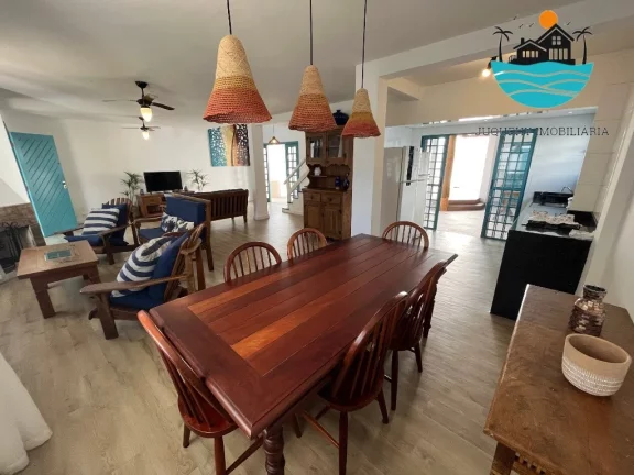 Imagem Venda de Casa com Piscina Privativa Juquehy e Aluguel com, 4 dormitórios, 2 suítes e 146m² de área construída, máx. 14 pessoas | Juquehy Imobiliária
