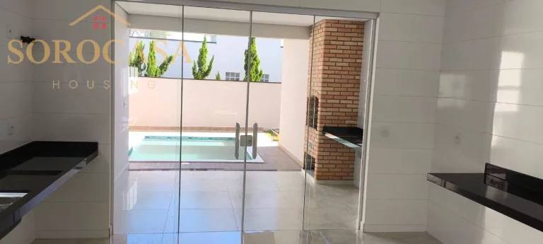 Imagem Casa à Venda - 3 suites Piscina - Cond. Aldeia da Mata - Votorantim