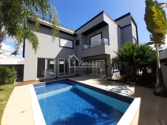 Imagem Casa em Condomínio à venda em Alphaville Nova Esplanada 4 com 400m² 4 suítes, 4 vagas