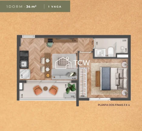 Imagem Apartamento à venda no bairro Aclimação - São Paulo/SP, Zona Sul