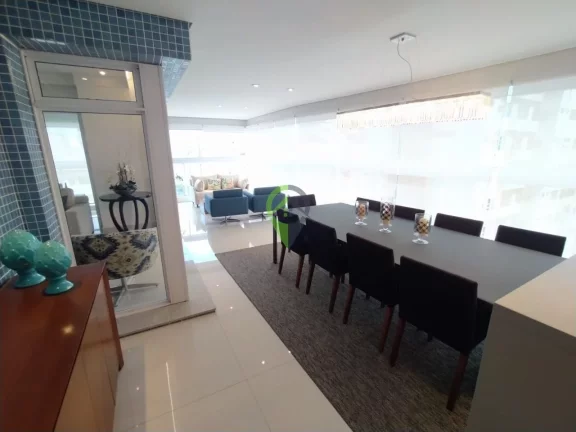 Imagem Apartamento com 4 dormitórios à venda, 255 m² - Aparecida - Santos/SP