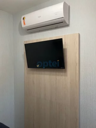 Imagem Cobertura mobiliada porteira fechada Vila Scarpelli em Santo André