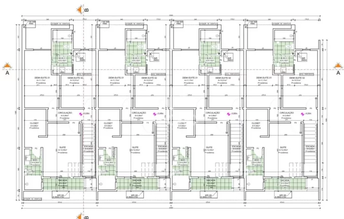 Imagem Palm Springs Residence | Rau | 3 quartos (Suíte + 2 demi) | 140m²