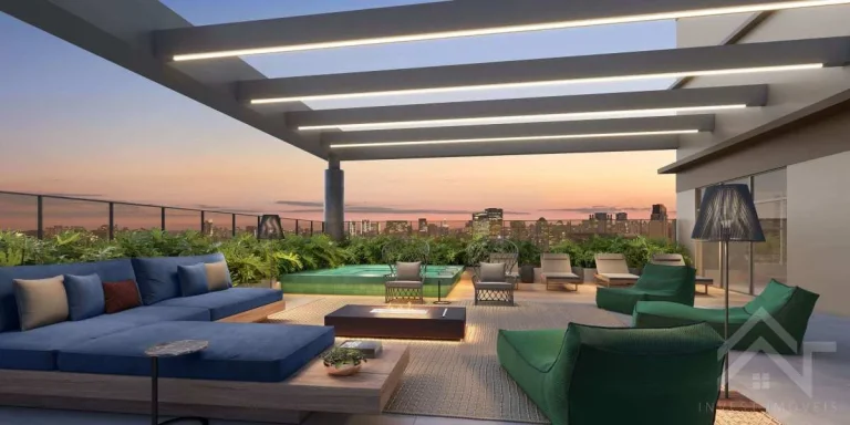 Imagem 70m2 com Suíte e Lazer no 34º andar – Chácara Santo Antônio
