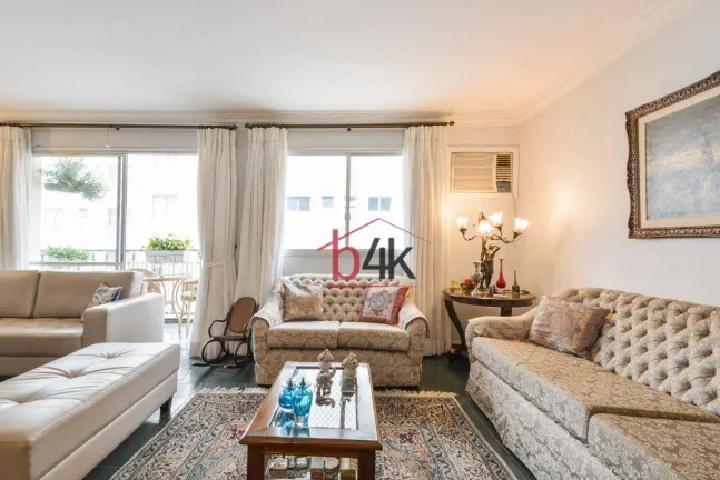 Imagem Apartamento com 4 dormitórios à venda, 161 m² por R$ 1.690.000,00 - Moema - São Paulo/SP