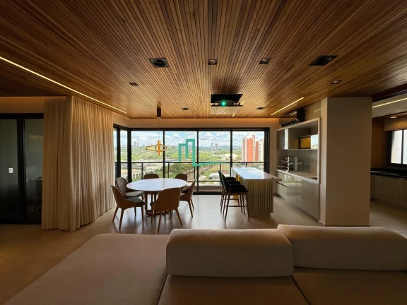 Imagem APARTAMENTO Á VENDA NO EDIFICIO MAGNA VISTA/JARDIM OLHOS D'ÁGUA - 135m2 - 03 suítes, sendo uma master com closet, cuba dupla e chuveiro duplo. - Esp