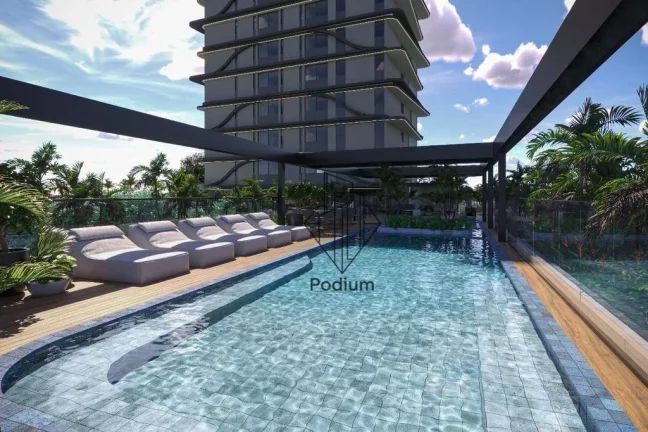 Imagem Apartamentos de alto padrão em condomínio Club com varanda / sacada gourmet em Parque Linear Parahyba I no Jardim Oceania / Bessa - AP2376