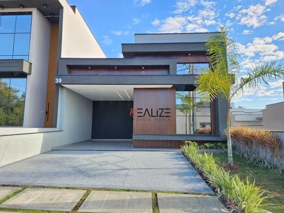 Imagem Conforto e Funcionalidade: Casa Térrea Planejada a Venda por R$1.250.000 em Indaiatuba/SP