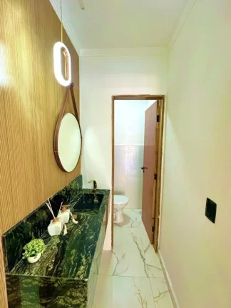 Imagem Casa para Venda em Peruíbe, Residencial Bosque Três Marias, 3 dormitórios, 1 suíte, 2 banheiros, 4 vagas