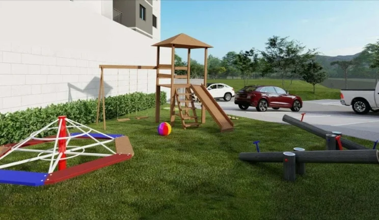 Imagem Apartamento com três quartos, três banheiros, duas vagas de garagem e lazer completo.