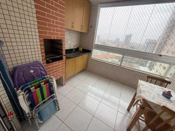 Imagem Apartamento com 2 dormitórios à venda, 72 m² por R$ 630.000,00 - Vila Caiçara - Praia Grande/SP