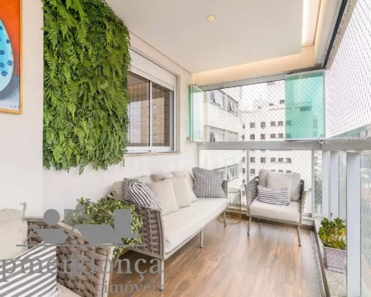 Imagem Apartamento 128m² , 3 suites e 3 vagas, com vista permanente para o Parque da Agua Branca