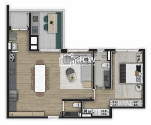 Imagem Apartamento à venda no bairro Vila Mariana - São Paulo/SP, Zona Sul