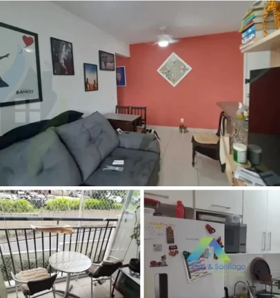 Imagem Apartamento 52m² com 2 dormitórios, 1 sala 2 ambientes, 1 cozinha ampla, 1 área de serviço e 1 vaga de garagem na região do Jardim Celeste - Sacomã/Zsul.