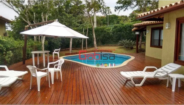 Imagem Casa com 5 dormitórios, 260 m² - venda por R$ 3.700.000,00 ou aluguel por R$ 15.260,00/mês - Village de Búzios - Armação dos Búzios/RJ