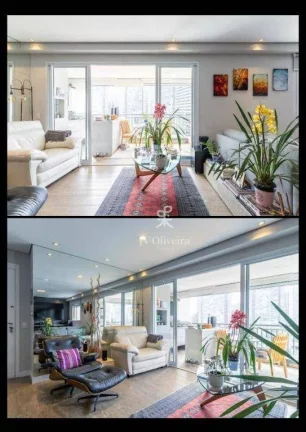 Imagem Apartamento com 3 dormitórios à venda, 130 m² - Portal do Morumbi - São Paulo/SP