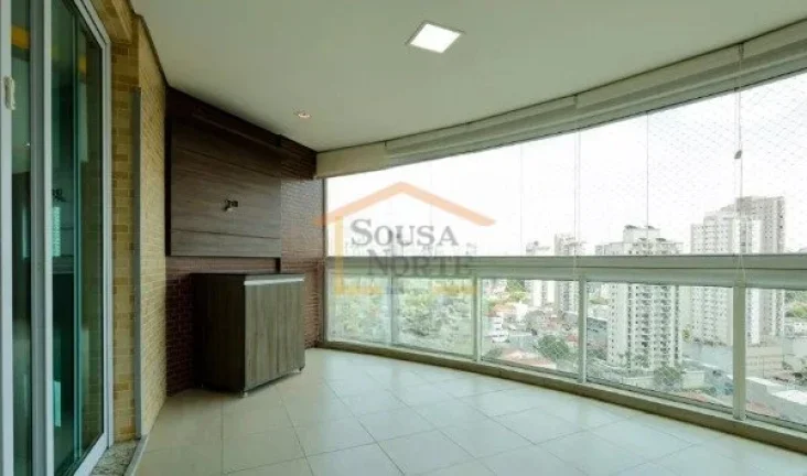 Imagem Apartamento com 182mÂ², 3 dormitÃ³rios, sendo 3 suÃ­tes, sala ampla para 3 ambientes, lavabo, terraÃ...