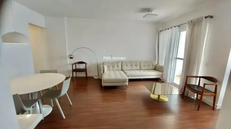 Imagem Apartamento à venda na Vila Nova Conceição em SP: 2 quartos, 1 suíte, 1 sala, 2 vagas de garagem!
