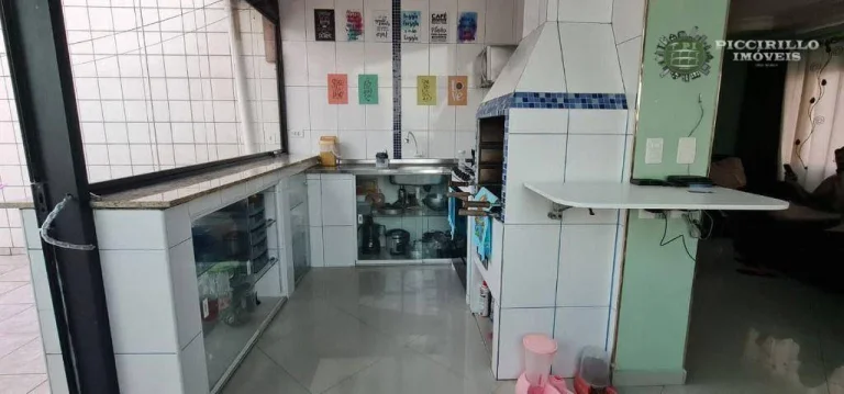 Imagem Apartamento com 3 dormitórios à venda, 176 m² por R$ 750.000,00 - Vila Assunção - Praia Grande/SP