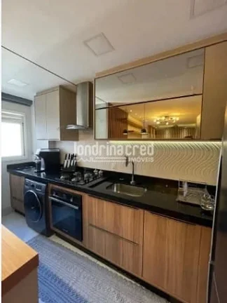 Imagem Apartamento à venda no Salar Di Capri em Cambé com 2 quartos, 1 banheiro, 1 vaga de garagem e opção de venda sem eletros e móveis soltos
