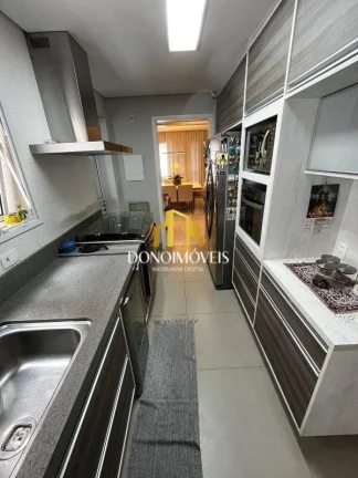 Imagem Apto venda 3 dorm vista piscina, 123m Cond Domo Life Centro SBC SP