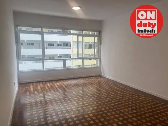 Imagem Apartamento, 115 m² - venda por R$ 1.100.000 ou aluguel por R$ 5.500/mês - Boqueirão - Santos/SP