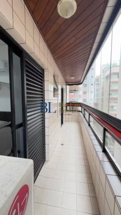 Imagem Frente Mar com Conforto– Mobiliado com Sacada Gourmet/ 3 quartos