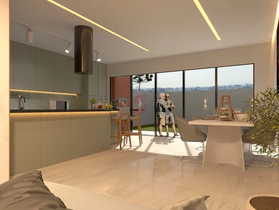 Imagem SOBRADO TRIPLEX com 3 dormitórios à venda por R$ 1.250.000,00 no bairro Vale Da Boa Esperanca - PINHAIS / PR