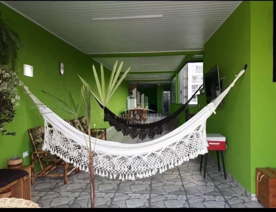 Imagem Casa "Térrea" 125m² 3 Quartos 1 Suíte, 2 Vagas, Dá Financiamento, ±95m² de Área de Lazer Com Churrasqueira, na Vila Morelli, Mauá-SP