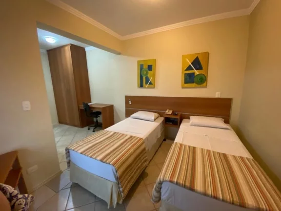 Imagem Excelente apartamento mobiliado para locação ou venda com ótima localização, 1 dormitório suí...
