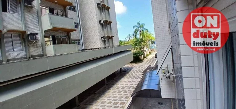 Imagem Apartamento à venda, 117 m² por R$ 850.000,00 - Aparecida - Santos/SP