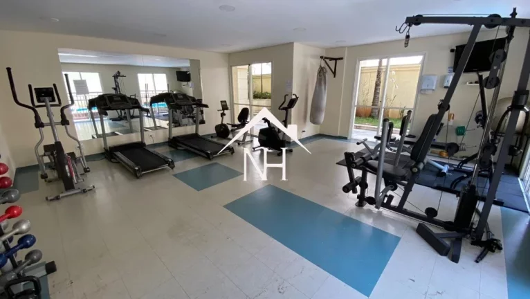 Imagem Apartamento garden de 77m com 1 suíte, ampla varanda, Piscina, Espaço gourmet, Sauna, Academia, manobrista, Salão de festas, Jardim