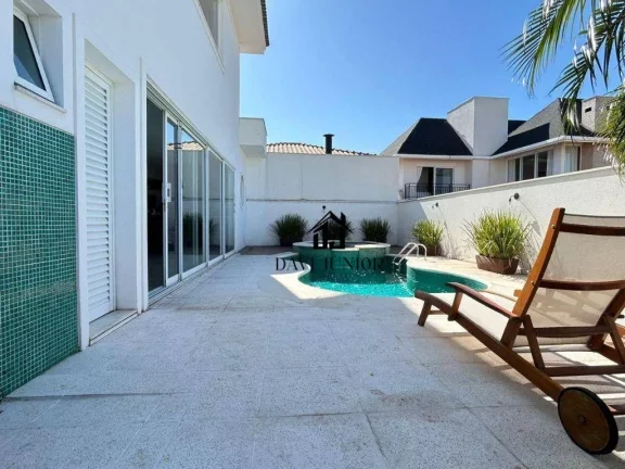 Imagem Casa com 4 suítes sendo 1 com closet, 341 m² - venda por R$ 2.500.000 ou aluguel por R$ 11.956/mês - Condomínio Chácara Ondina - Sorocaba/SP