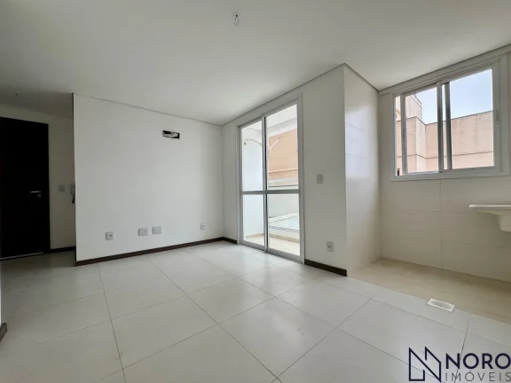 Imagem Apartamento 1 dormitório living sacada cozinha integrada box prédio elevador esp