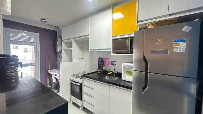 Imagem Apartamento com 1 dormitório à venda, 57 m² por R$ 850.000 - Gonzaga - Santos/SP