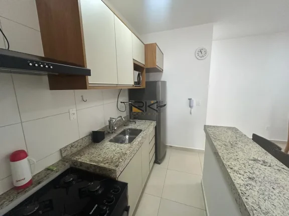 Imagem APARTAMENTO PRAIA GRANDE COM 2 DORMITÓRIOS SENDO 1 SUÍTE,SALA DE ESTAR E COZINHA