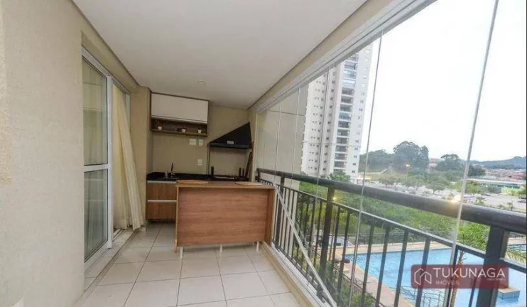 Imagem Apartamento com 2 dormitórios para alugar, 65 m² por R$ 4.758,16/mês - Jardim Flor da Montanha - Guarulhos/SP