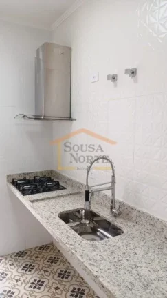 Imagem Sobrado novo, 3 dormitórios, sendo 1 suíte, sala 2 ambientes, 2 sacadas, Cozinha equipada com Cook...