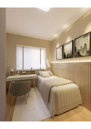 Imagem Obras aceleradas - Apartamento de 2 dormitórios sendo 1 suíte em Santos