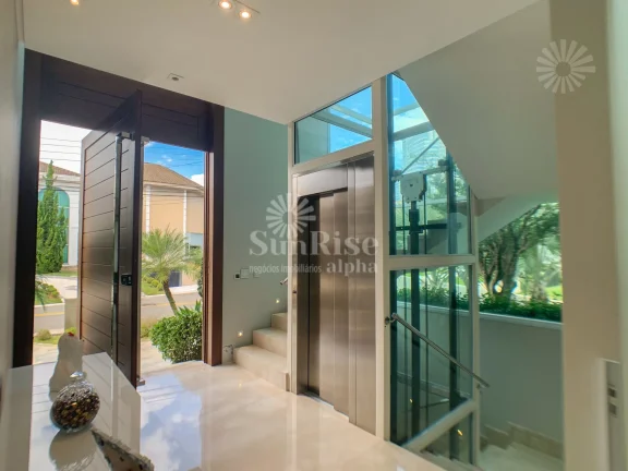 Imagem Casa espetacular Alphaville Conde | 4 suítes - elevador - esquina | 700m² - garagem subterrânea R$70.000