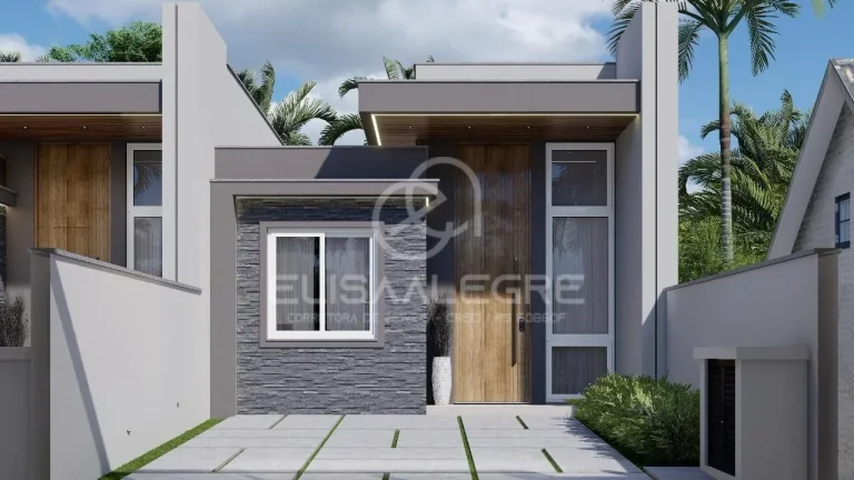 Casa 2 quartos c/ suíte, Nova Santa Rita / RS