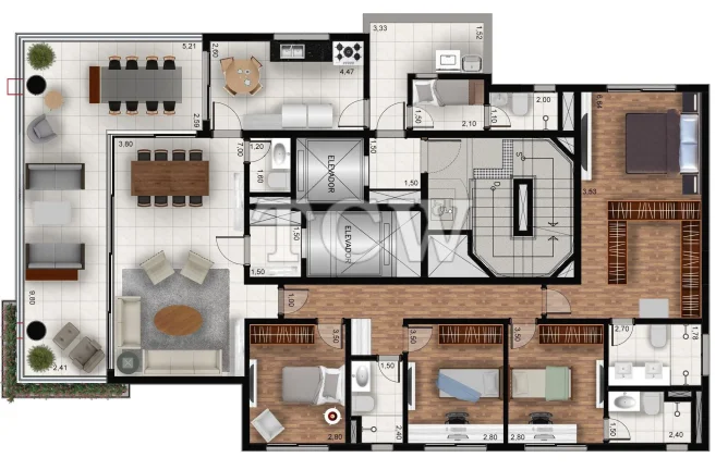 Imagem Apartamento Alto Padrão 4 dorm
