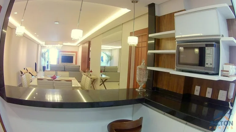 Imagem Apartamento Frente p/ Mar com 4 Suítes à Venda na Praia do Morro - Guarapari/ES