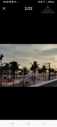 Imagem Apart Ocian, Frente ao mar, 3 dorm, 1 suíte, 1 vaga, 126m²