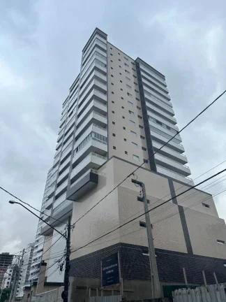 Imagem Imperdível oportunidade de adquirir apartamento de luxo na Aviação, Praia Grande-SP: 3 quartos, 3 suítes, 2 salas, 4 banheiros, 2 vagas, 119m².