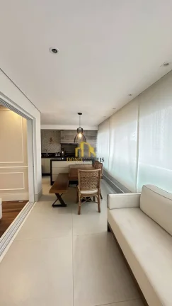 Imagem Apto locação 180m vista livre Cond Domo Prime Centro SBC SP