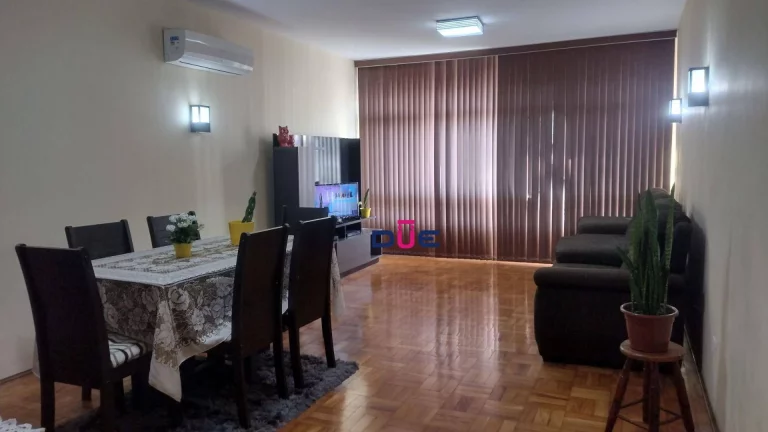 Imagem Apartamento 3 dormitórios enormes com dependência completa, a 2 quadra da praia, Gonzaga, Santos