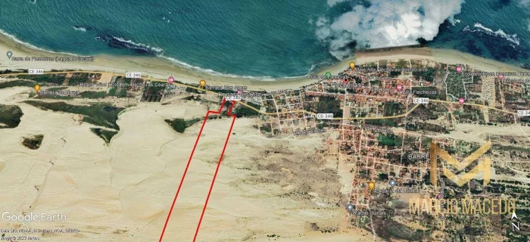 Imagem Terreno à venda, 400000 m² por R$ 16.000.000,00 - Flecheiras - Trairi/CE