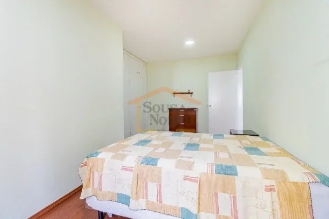 Imagem Apartamento 95m², dispõe de 2 dormitórios, 3 banheiros, sala dois ambientes, cozinha e area de se...