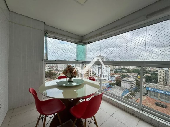 Imagem Apartamento com 3 dormitórios à venda, 111 m² por R$ 1.095.000,00 - Ponta da Praia - Santos/SP